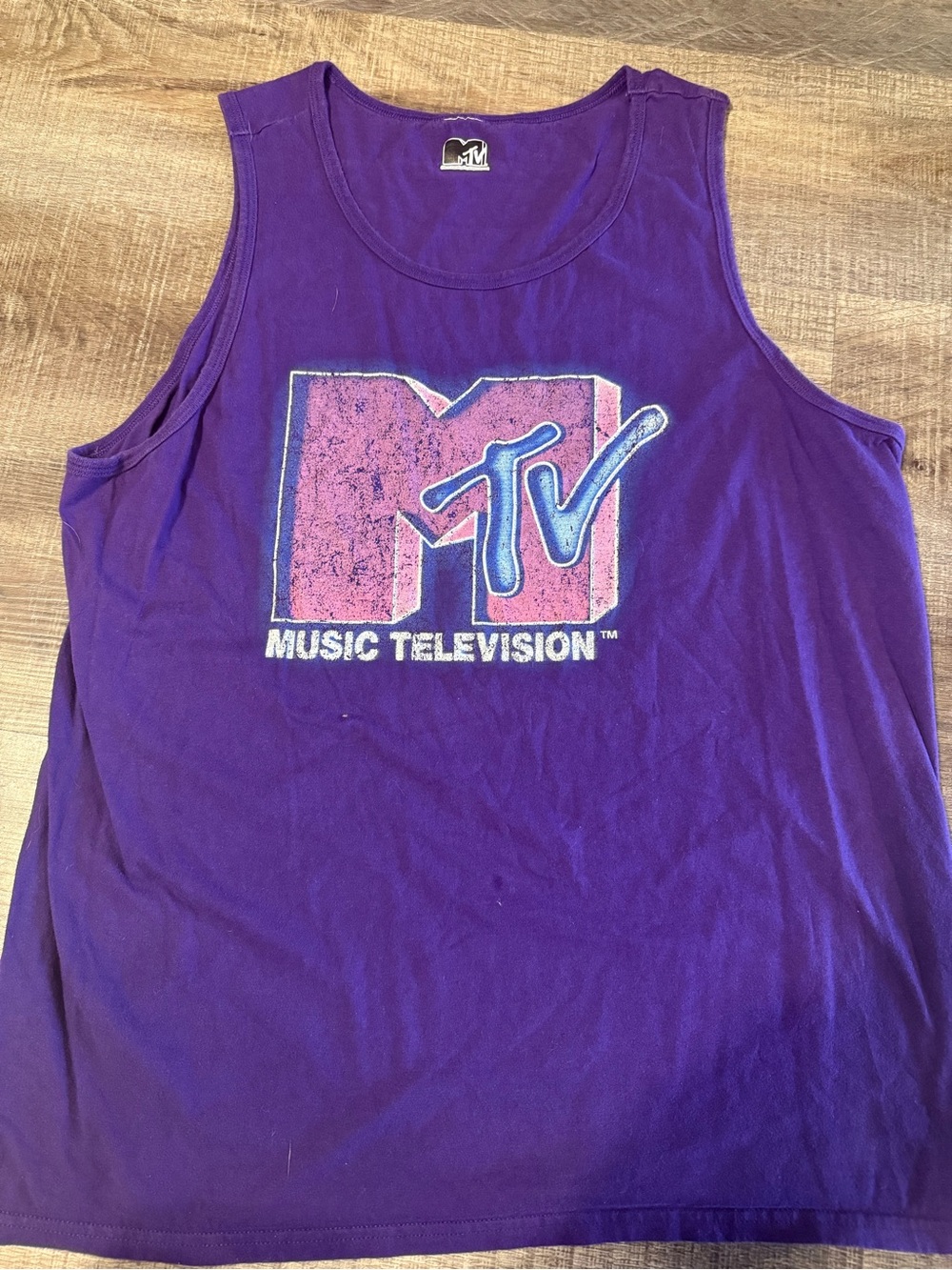 Men’s Purple MTV Tank Top